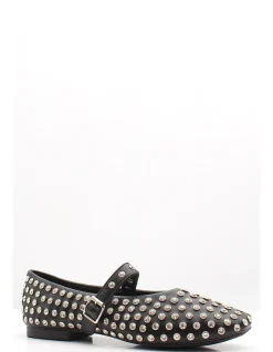 Best kharisma Ballerines Cloutées Femme Noires