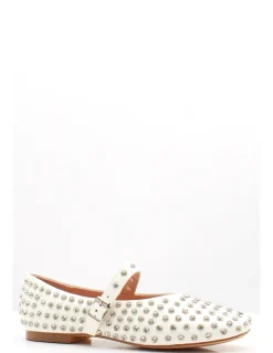 Clearance kharisma Ballerines Cloutées Femme Blanche