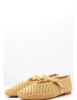 Sale inuovo Ballerines Femme Tissé Natural