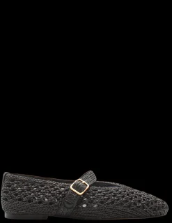 Sale inuovo Ballerines Femme Tissé Noir