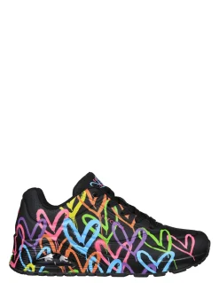 Online skechers Basket de ville femme uno - highlight love noir