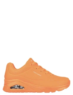 Outlet skechers Basket de ville Femme uno - night shades Orange