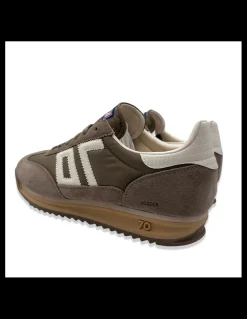Discount back 70 Basket Homme Barkley Jogger Taupe en Suède