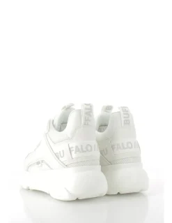 Clearance buffalo Baskets compensées Femme cld chai blanc