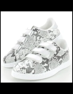 New victoria Baskets de ville femme 1125233 serpent-gris