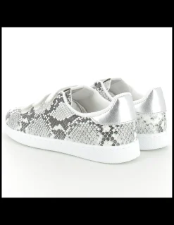 New victoria Baskets de ville femme 1125233 serpent-gris