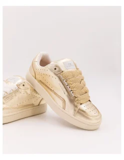 Outlet 0-105 Baskets de Ville Femme Avril Gold