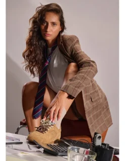 Outlet semerdjian Baskets de Ville Femme Billie Tan