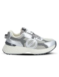no name Baskets de ville femme carter 2.0 runner dove/silver