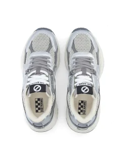 no name Baskets de ville femme carter 2.0 runner dove/silver