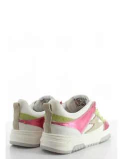 Best semerdjian Baskets de Ville Femme Chita 11381 Rose & Vert