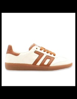 Discount back 70 Baskets De Ville Femme Cloud Ecru/ Cognac
