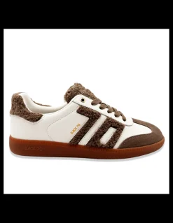 Clearance back 70 Baskets de ville femme cloud cuir blanc