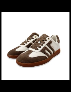 Clearance back 70 Baskets de ville femme cloud cuir blanc