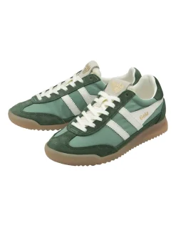 Hot gola Baskets de Ville Femme firefly green mist