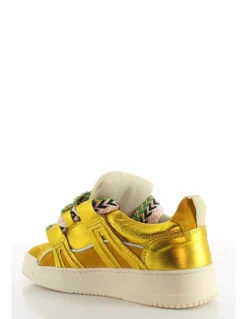 Clearance semerdjian Baskets de Ville Femme Inna 11205 Cuir Or