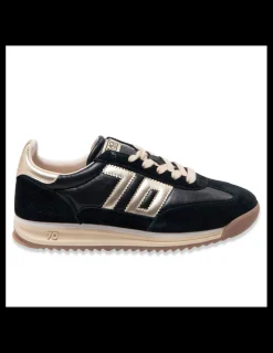 Outlet back 70 Baskets de Ville Femme Jogger Noir