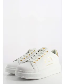 Sale karl lagerfeld Baskets de ville Femme Kapri Maison Karl Lace Cuir Blanc/Doré