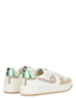 New no name Baskets de ville Femme Kelly Sneaker W Beige/Vert