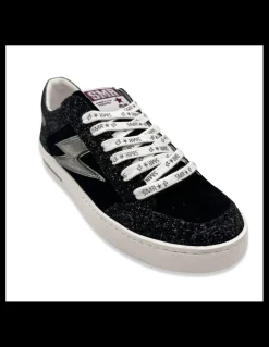 Discount semerdjian Baskets de Ville Femme Noubar Noir/ Argenté