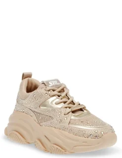 Outlet steve madden Baskets de ville Femme privy sneaker Rose Gold