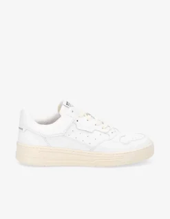 New schmoove baskets de ville femme smatch new trainer cuir blanc