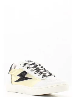 semerdjian Baskets de Ville Femme Taline or blanc