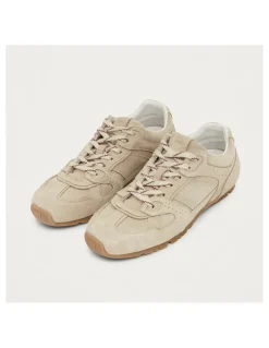 Outlet alohas Baskets de Ville Femme tb.56 suede cream leather