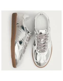 Best alohas Baskets de Ville Femme tb.490 rife shimmer silver cream