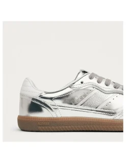 Best alohas Baskets de Ville Femme tb.490 rife shimmer silver cream