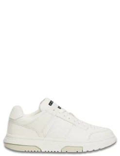 New tommy hilfiger Baskets de ville Femme The Brooklyn Cuir Blanc