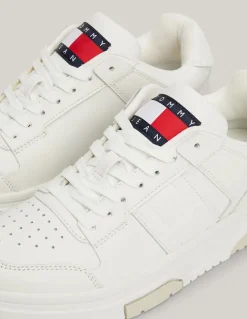 New tommy hilfiger Baskets de ville Femme The Brooklyn Cuir Blanc