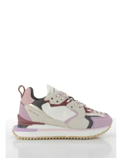 0-105 Baskets de ville femme treck up gum rose