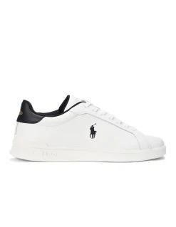 Outlet ralph lauren Baskets de Ville Heritage Court blanche