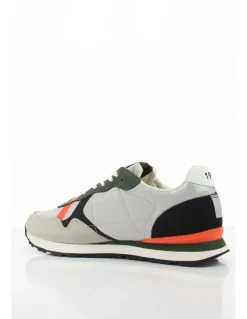 Hot pepe jeans Baskets de ville Homme Brit Road M Gris Nylon/Daim