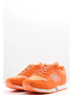Discount serge blanco Baskets de Ville Homme chamonix vintage orange