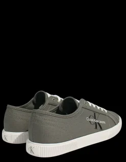 Online calvin klein Baskets de ville homme ess vulcanized low toile olive