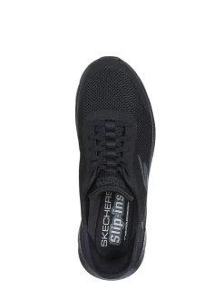 Sale skechers Baskets de Ville Homme go walk flex - hands up black