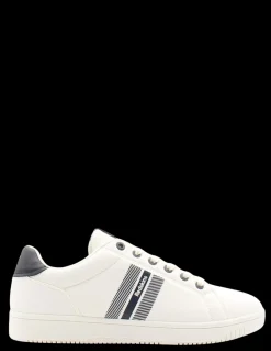 Clearance redskins Baskets de Ville Homme Granada Cuir Blanc