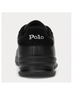Best ralph lauren Baskets De Ville Homme Héritage Court Noir