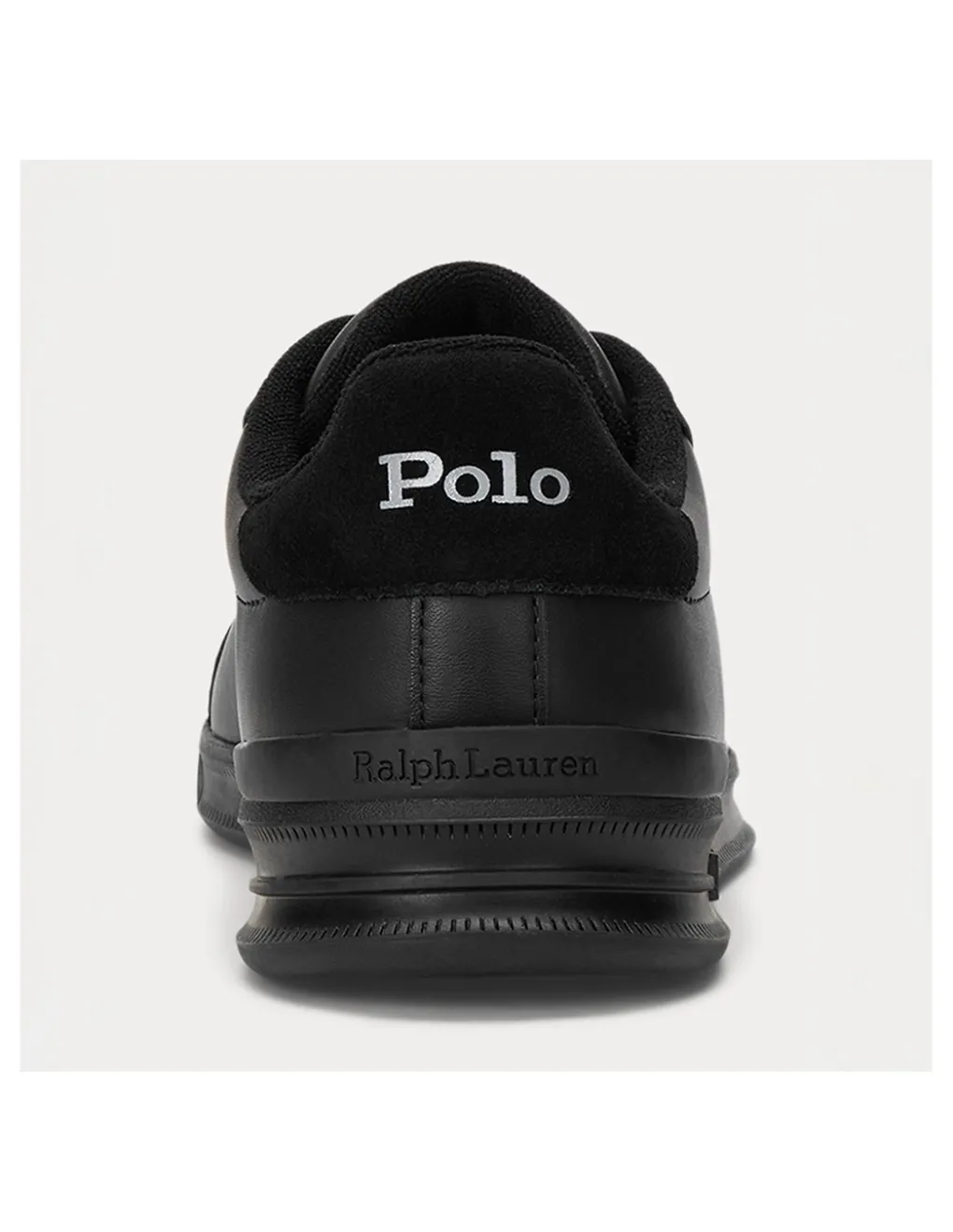 Best ralph lauren Baskets De Ville Homme Héritage Court Noir