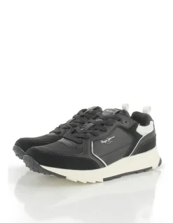 pepe jeans Baskets de ville homme joy leather m black