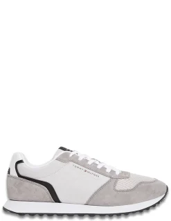 New tommy hilfiger Baskets de Ville Homme new runner eva mix Grey