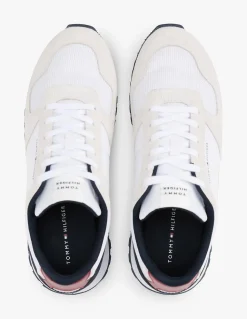 Discount tommy hilfiger Baskets de Ville Homme new runner eva mix white