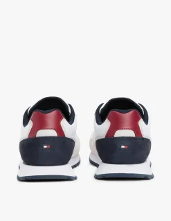 Discount tommy hilfiger Baskets de Ville Homme new runner eva mix white