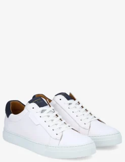 schmoove Baskets de ville Homme Spark Clay M Blanc Cuir