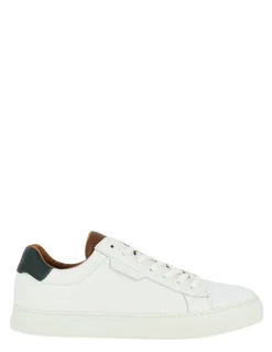 New schmoove baskets de ville homme spark clay cuir blanc/noir