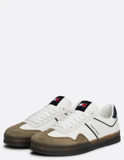New tommy hilfiger Baskets de Ville Homme the greenwich retro wht/Dk Green