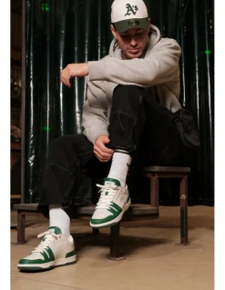 Outlet mercer Baskets de ville homme the brooklyn white vert