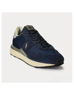 Sale ralph lauren Baskets De Ville Homme Train 89 Bleu